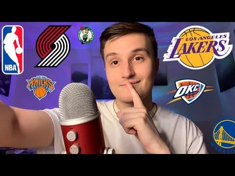 ASMR | Ranking ALL 30 NBA Teams for Next Season 🏀(whisper ramble)