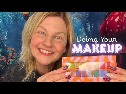 ASMR | Doing Your Makeup 🌺💕 Personal Attention, Positivity, & Care 💝