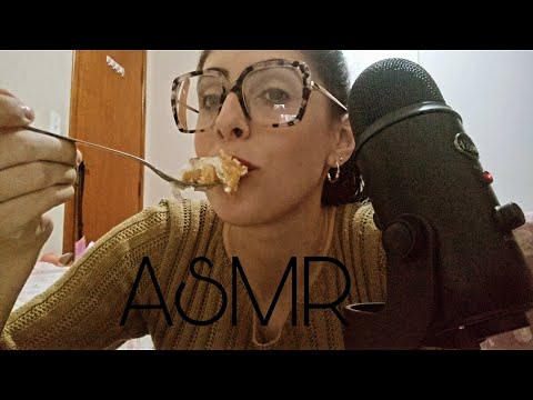 ASMR | JANTANDO COM VOCE 🍛 SONS DE MASTIGACAO #sonsdeboca #mukbang