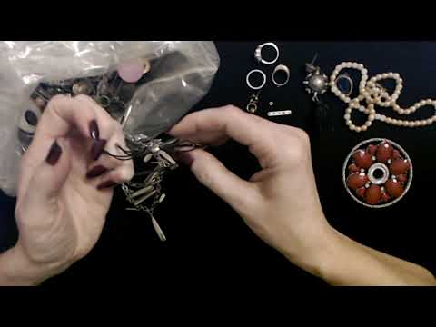 ASMR | Goodwill Jewelry Bag 2-15-2020 (Whisper)