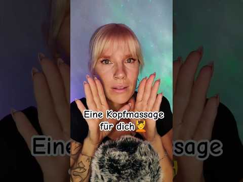 Eine Kopfmassage für dich 💆#asmrshorts #shorts #shortsvideo