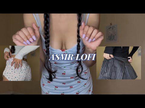 Lofi ASMR fabric scratching with nails 💅 