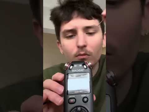 ASMR EAR CLEANING #tingles #satisfying #asmrtriggers #asmr #relaxing #asmrtingles