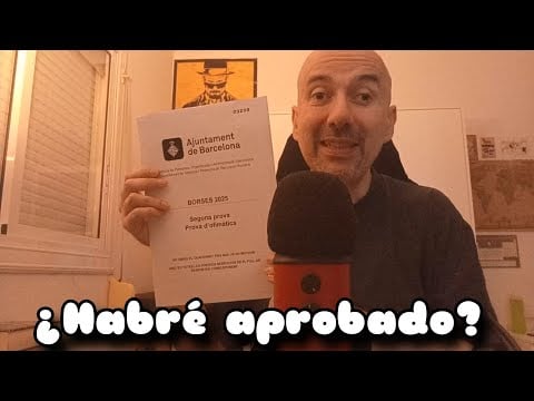 ASMR || Como me han ido las pruebas para la bolsa de empleo de auxiliar de biblioteca