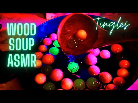 Wood Soup ASMR for people who need sleep | Fall asleep fast | Wood & Water Trigger | No Talking