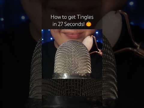 How to get Tingles in 27 Seconds! 🎃 #asmr