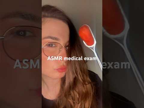 ASMR medical exam #asmrshorts #asmrmedical #asmrpersonalattention