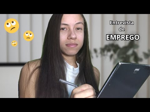 ASMR ROLEPLAY Entrevista de Emprego *Patroa Insuportável