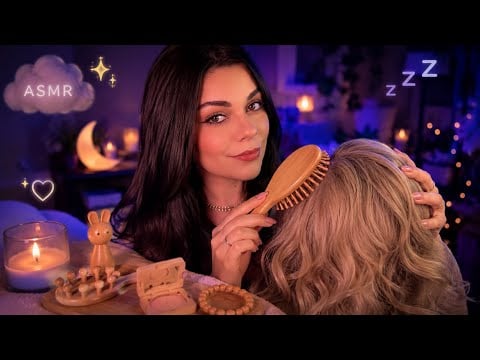 ASMR: Amiga Mexe No Seu Cabelo Com Produtos De Madeira 🪵 😴
