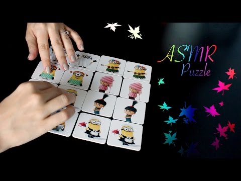 ASMR solving memory puzzle