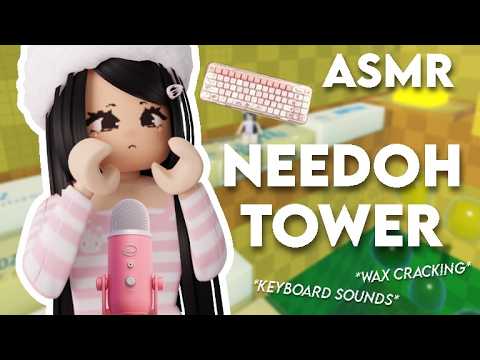 roblox asmr ★ playing NEEDOH TOWER for relax 🩷💤🌛