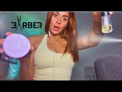 💈Barber Shop Experience💈(Beard & Skin Treatment!) MALES ONLY CLUB.. 😉 -ASMR