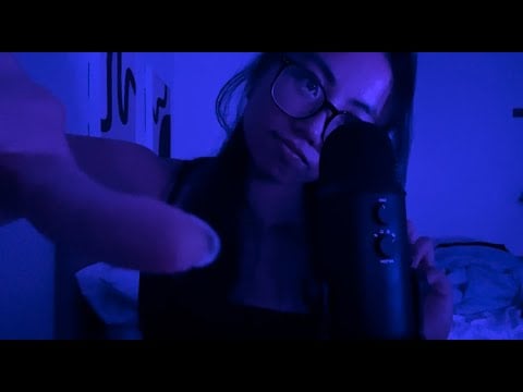 fast mouth + hand sounds asmr ⊹ִֶָ