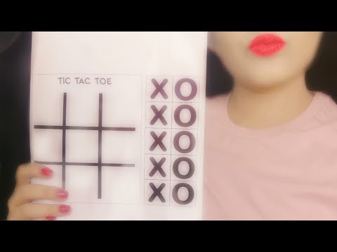 ASMR 🦄 Babysitting, Tic Tac Toe, Whisper ~ Roleplay 🦄🦄🦄