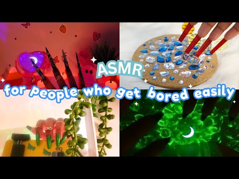 ASMR for People with Short Attention Spans / ASMR for People Who Get Bored Easily