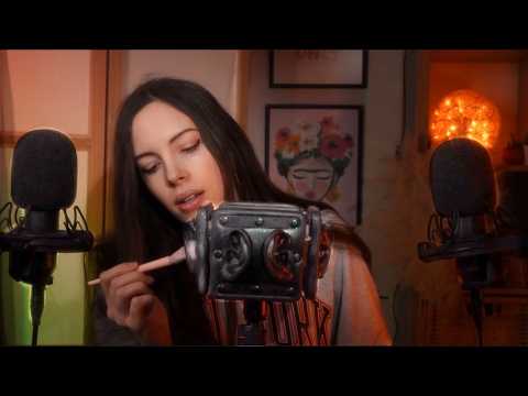 Doing ASMR With My 2 Most Sensitive 6000$ Mics (Ears & No Ears)