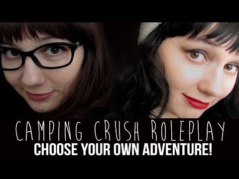 ASMR Camping Crush Roleplay | CHOOSE YOUR OWN ADVENTURE