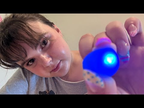 ASMR eye exam (you need glasses)
