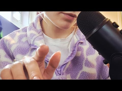 ASMR - Semi inaudible whispering and Hand movements 🫶🏻