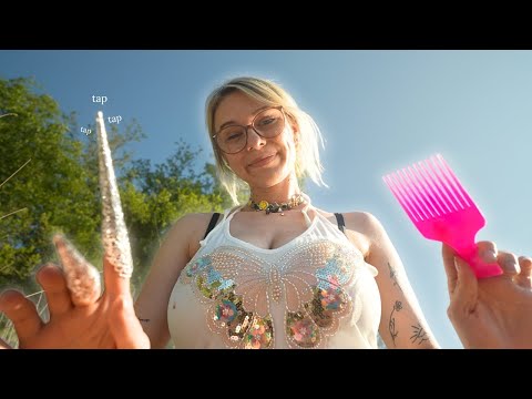 ASMR Tingliest outside personal attention BUT it's NO TALKING