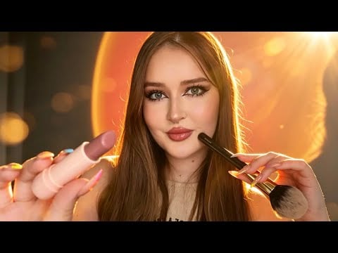 LO-FI ASMR💫макияж от подружки 💄