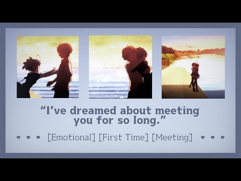 Meeting your long distance girlfriend [ASMR Girlfriend RP F4A] [Emotional] [First Time] [Meeting]