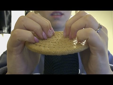 ASMR Sensitive on the Mic Triggers (Coaster, Foam, Plastic + more)