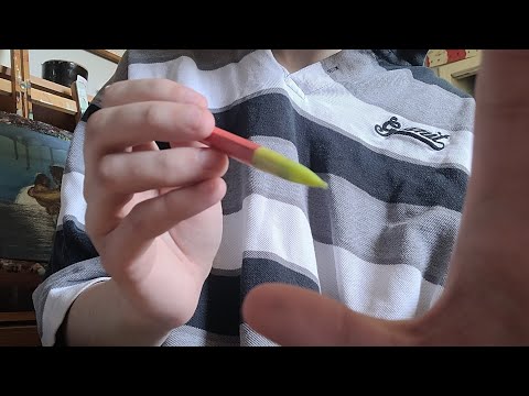 lofi asmr drawing on you (no talking)