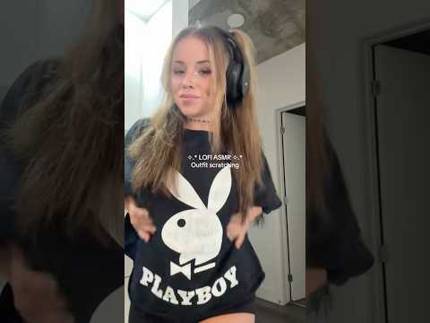 Outfit scratching💕 #outfit #asmrsounds #asmr #lofiasmr #asmrvideo #karma #karmaasmr