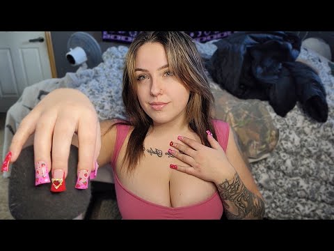 ASMR- Scratching & Tapping Assortment 💖 DUCK Nails 💖