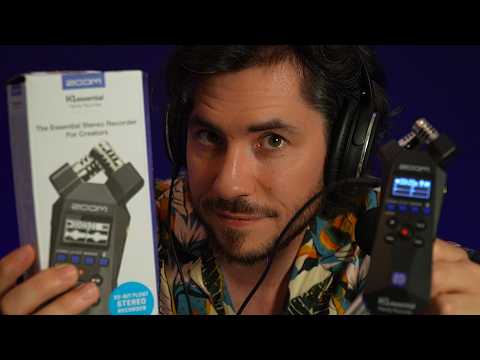 Faire un ASMR avec le ZOOM H1 essential