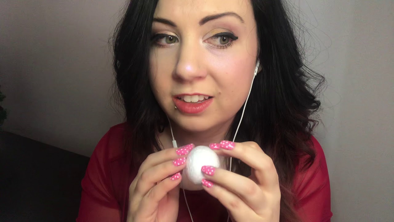 ASMR Styrofoam Ball Sounds No Talking