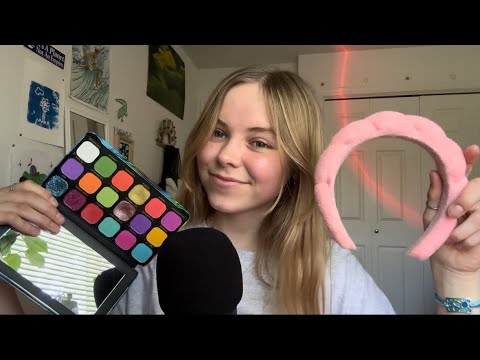 ASMR Doing your MAKEUP for a Pride Festival🩷