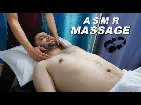 ASMR Chest Massage & Face Massage