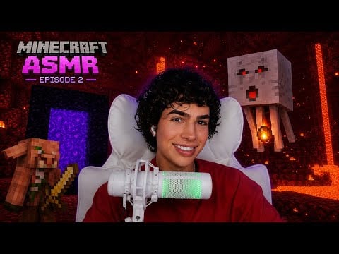 Minecraft ASMR Lets Play #2