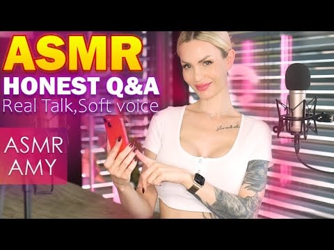 ASMR Whispered Q&A 💌 Honest Answers to Your Questions | Personal, Calming & Cozy | ASMR Amy