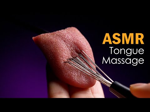 [ASMR] Sleep massage that rubs the tongue with special tools [Roleplay / No Talking]