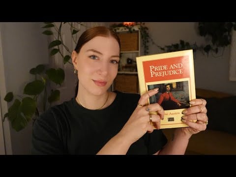ASMR 📖 Reading You To Sleep 😴 Softly Whispered, Pride & Prejudice 🇬🇧 CH 1-3