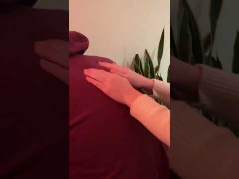 ASMR Back Massage #pressurepoints #asmrforsleep #oddlysatisfying #extratingles #massage
