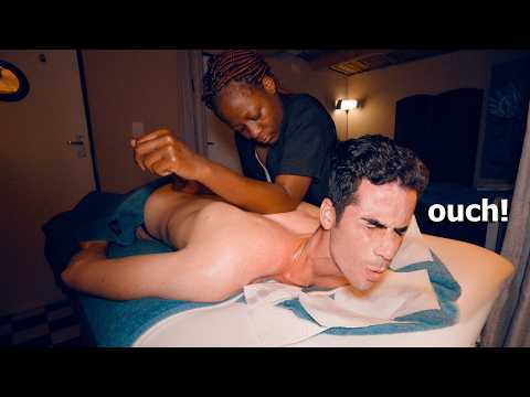 ASMR: She Gave me an INTENSE South African DEEP TISSUE Massage