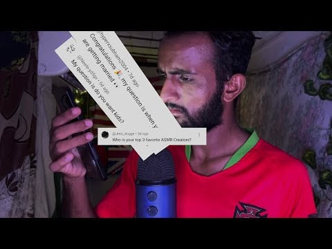 ASMR 200K Subscribers Q&A (part1)