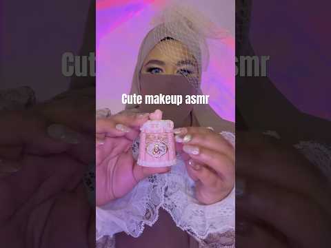 ASMR - Cute Makeup triggers @flowerknows #asmrshorts #asmrtriggers  #asmrmakeup #virashorts