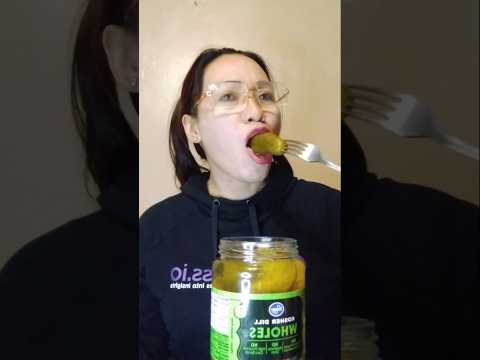 SOUR PICKLES #viral #food #shortsfeed #everyone #foodshow #mukbang #tiktok #foodie #asmr