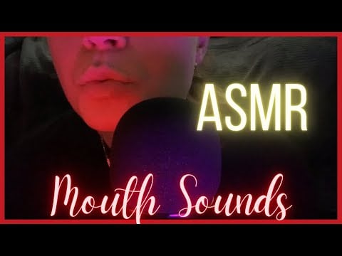 ASMR - Mouth Sounds💋and Gentle Kisses for Relaxation and Sleep (triggers, tingles, soft breathing)