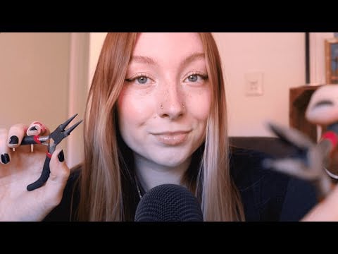 ASMR | Fixing you up, slightly chaotic & rambly 🛠️⚡️