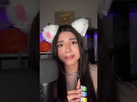 ASMR   Responde RÁPIDO a las preguntas personales ❤️ YT： Anny ASMR #asmr #asmrsounds #asmrtiktoks #a