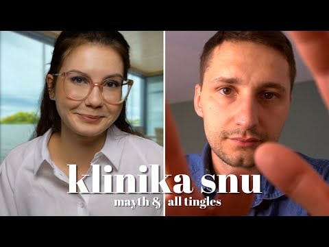 ASMR [PL] | KLINIKA SNU - REJESTRACJA | ciche mówienie • klawiatura | collab z AllTingles ASMR 2