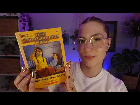 ASMR Softly Reading You To Sleep For 5 HRs 📚 The Babysitters Club CH 1-11