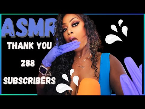 ASMR Spit Painting Thank You To My 288 Subscribers