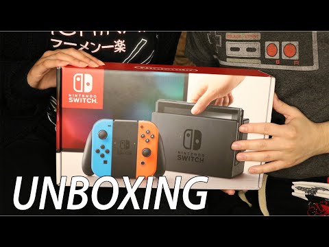 ASMR Unboxing Nintendo Switch With My Boyfriend (Tapping, Button Clicking, Crinkles)